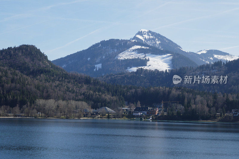 富施尔湖， 萨尔茨堡， 奥地利